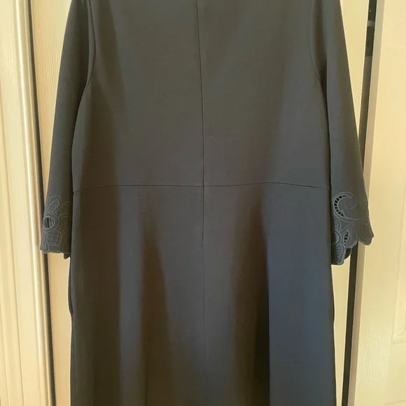 Chico's Black 3/4 Flared Sleeve Mini Dress size 24 - Picture 5 of 6